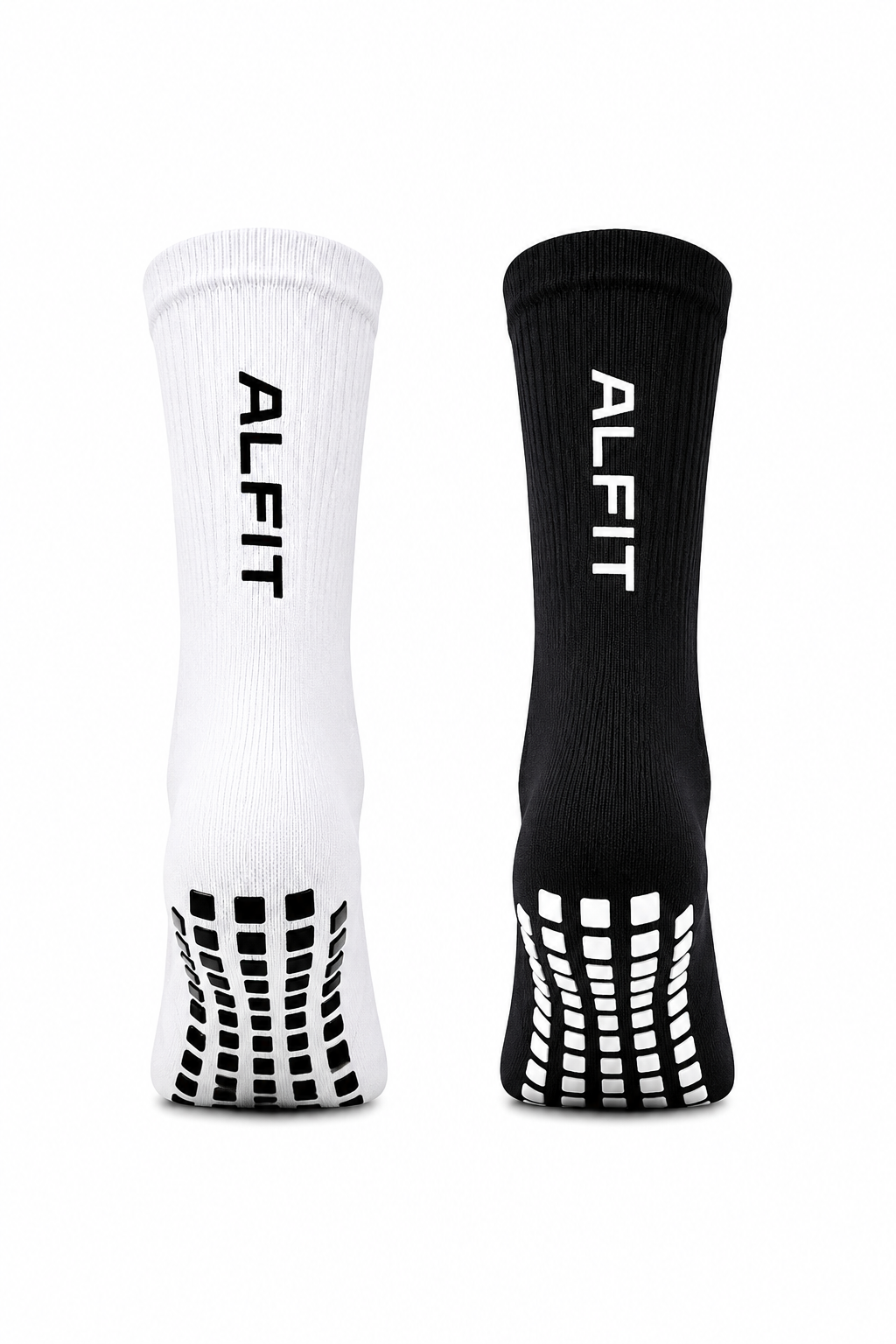 Performance Grip Socks White/Black
